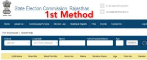 Check Your Name in Electoral Roll