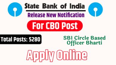 SBI CBO Recruitment 2023 : Apply Online For 5280 Posts