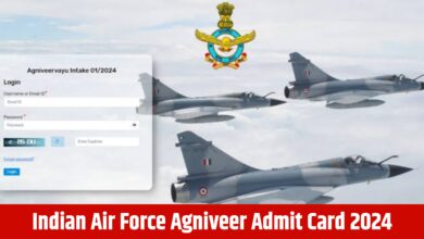 Indian Air Force Agniveer Admit Card 2024